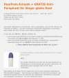 Haarentfernung Achseln mit comfort sugaring